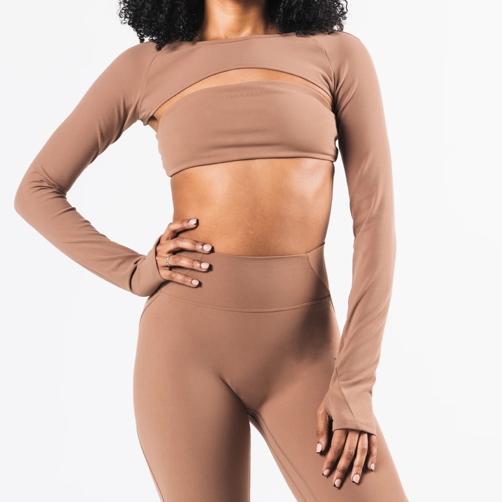 Alphalete | size Xsmall | aura shrug long sleeve